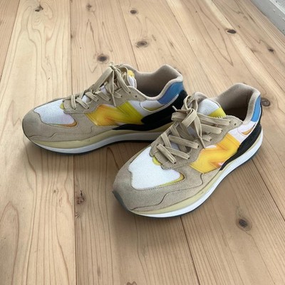 New Balance 57/40 Atmos Canary Yellow Beige Sneaker 26cm Gebraucht