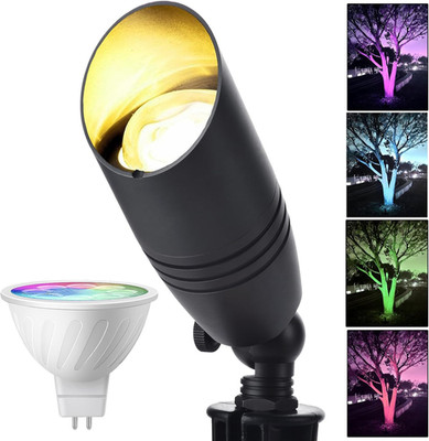 RGB Color Changing Landscape Lights Kit with Remote Control for Garden & Yard