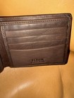 Fossil Men’s Brown Leather Bifold Wallet, New In Box , Passcase — photo 4
