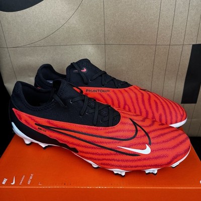 NEW Nike Phantom Gx Pro Fg Cleats Bright Crimson Red Black DD9463 600 Size 8.5