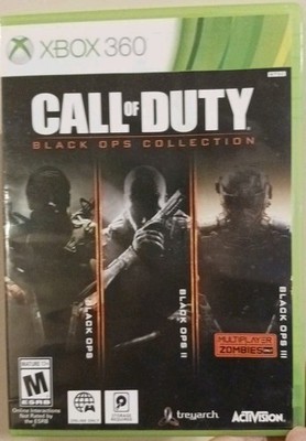 Çall Of Duty For XBOX 360, 2 Discs, Black Ops II And Black Ops III.