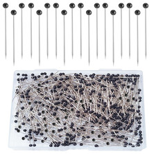 Sewing Pins, 500 Pcs Straight Pins Ball Glass Head Pin with 1.5 Inch