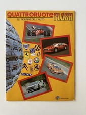 1983 EMPTY CAR FIGURINES FLASH FOUR WHEEL ALBUM NEW