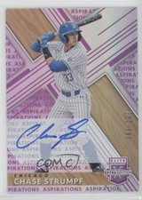 2019 Panini Elite Extra Edition Aspirations Purple 68/100 Chase Strumpf Auto 5w7