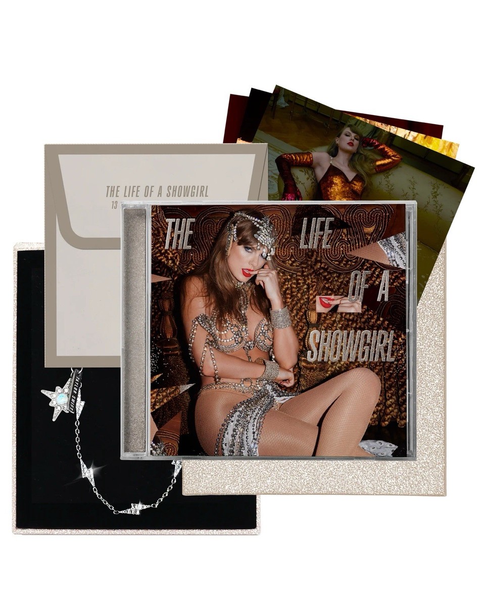 The Life Of A Showgirl デラックス限定盤CD The Life Of A Showgirl Taylor Swift Deluxe CD's Limited Edition
