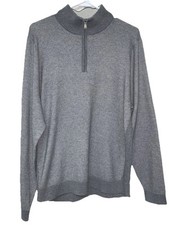 Tommy Bahama Island Zone Quarter Zip Pullover Long Sleeve Shirt Men Size Medium