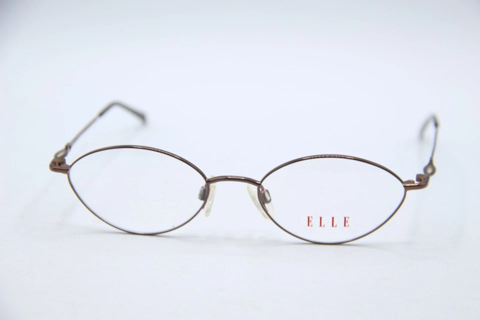 NUEVAS GAFAS ELLE EL2578 COLOR-BR MARRÓN AUTÉNTICAS 51-17 Foto 2 de 4