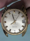 Timex Electronic West Germany Gold Tone Mens Vintage 1960s Watch