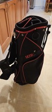 Wilson Ultra Comp Golf Bag Red/Black - In good condition + Straps + 6 Divider