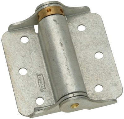 National Hardware N115-105 Galvanized Steel Heavy-Duty Spring Hinge 3 in.