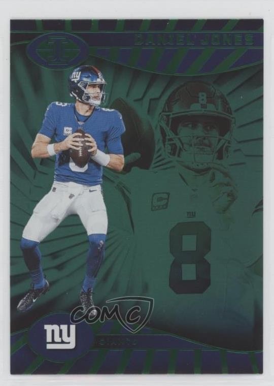 2024 Panini Illusions Trophy Collection Emerald Daniel Jones #64 0px