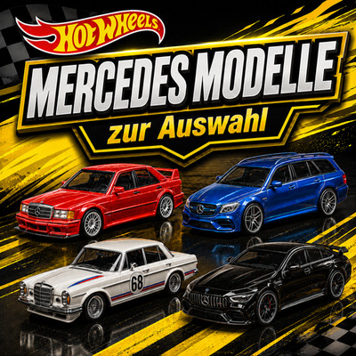 Hot Wheels Mercedes Modelle zur Auswahl | NEU OVP | Sammlerautos | Kombiversand