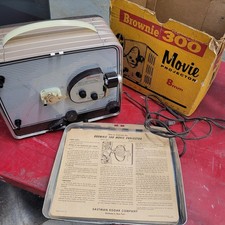 Vintage 1950's Kodak Brownie 300 Movie Projector 8mm - Retro Home Decor / Prop