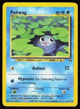 Poliwag 62/75 - Neo Discovery Pokemon Unlimited - NM Common