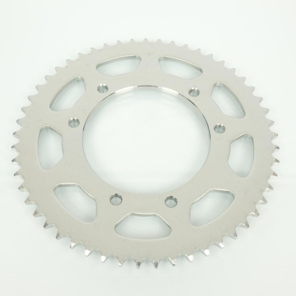 Couronne 53 dents Teknix pas 420 évite l'usure Aprilia 50 SX