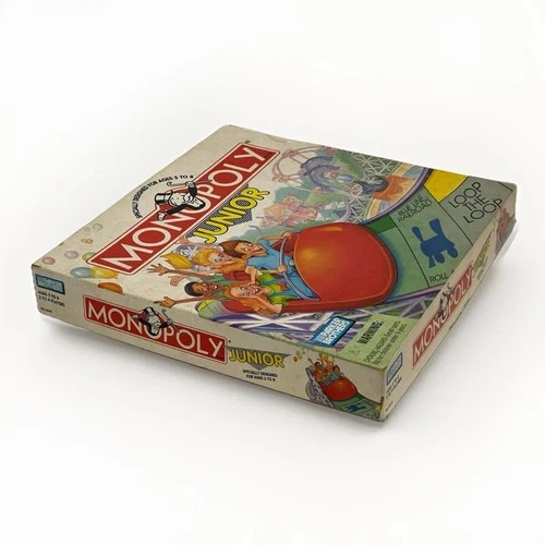 Monopoly Junior Parker Brothers Vintage  Board Game 1996 Complete