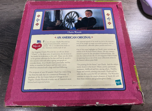 Charles Wysocki ~ 1000 pc Puzzle ~ Flowerland Damage On Box - Picture 2 of 2