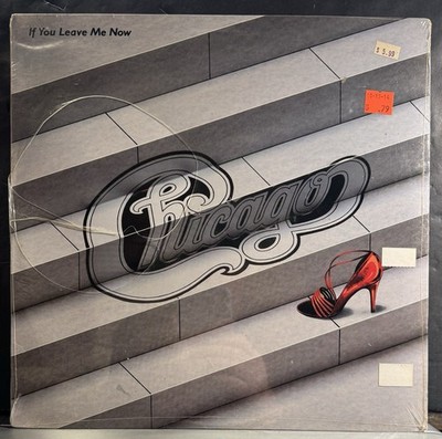 NOS Chicago: If You Leave Me Now Lp FACTORY SEALED!!