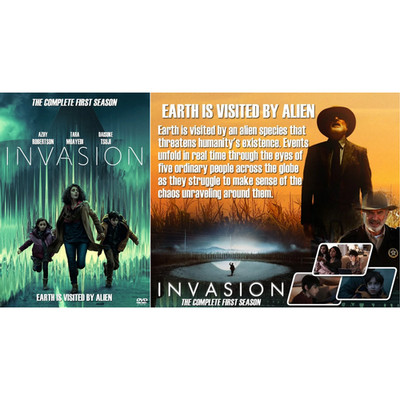 Invasion DVD | Season 1 (2021) | Sci-Fi TV Series | Free Region | English Audio