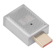 USB Female To USB C Male Adapter Straight With Light 10Gbps 120W Type C Converte