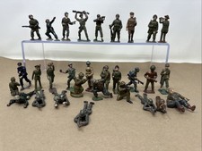 Lot Of 30 Lead / Cast toy Soliders- WWII. Britains  LTD, And Others.