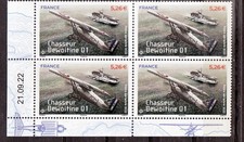France pa 92, bloc de 4 coin daté neuf** TB MNH
