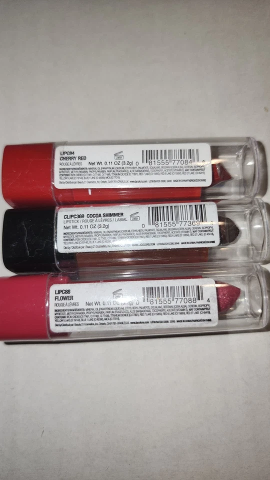 L.a Colors Lipstick 3 Pack Lip Color - Image 2 of 2