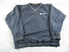 Harriton Jacket Mens XL Swanson Industries Pullover Windbreaker Embroidered