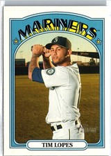 2021 Topps Heritage - Tim Lopes #467 Seattle Mariners