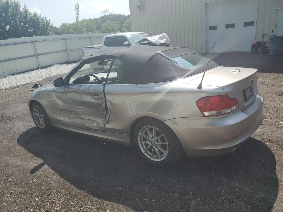 Driver Side View Mirror Power Heated Manual Folding Fits 10-13 BMW 128i 2013701 - Image 2 of 4