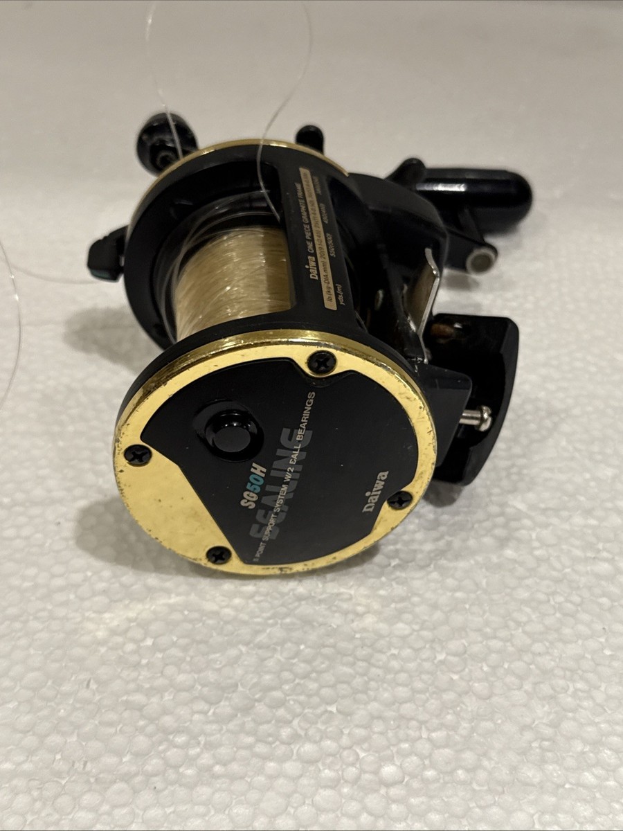Daiwa Sealine SG50H Powermesh Drive Conventional Fishing Reel | eBay