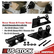 S15 Sbc S10 V8 Swap Motor Mounts Engine Mount For Chevy 2wd 2 Wheel Drive Steel