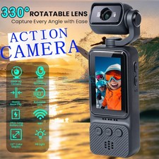 2K Mini Pocket Camera 330  Rotate Screen Vlogging Video Recorder for Youtube