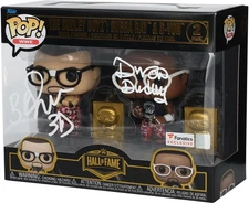 Bubba Ray & D-Von The Dudley Boyz Autographed Hall of Fame Funko 2-Pack Figurine