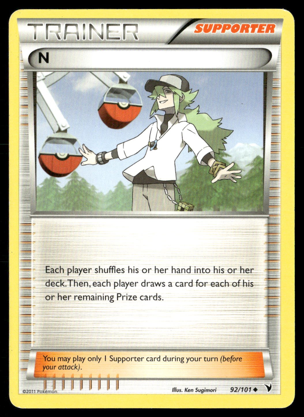 N 92/101 Uncommon Noble Victories Pokemon Lightly Played