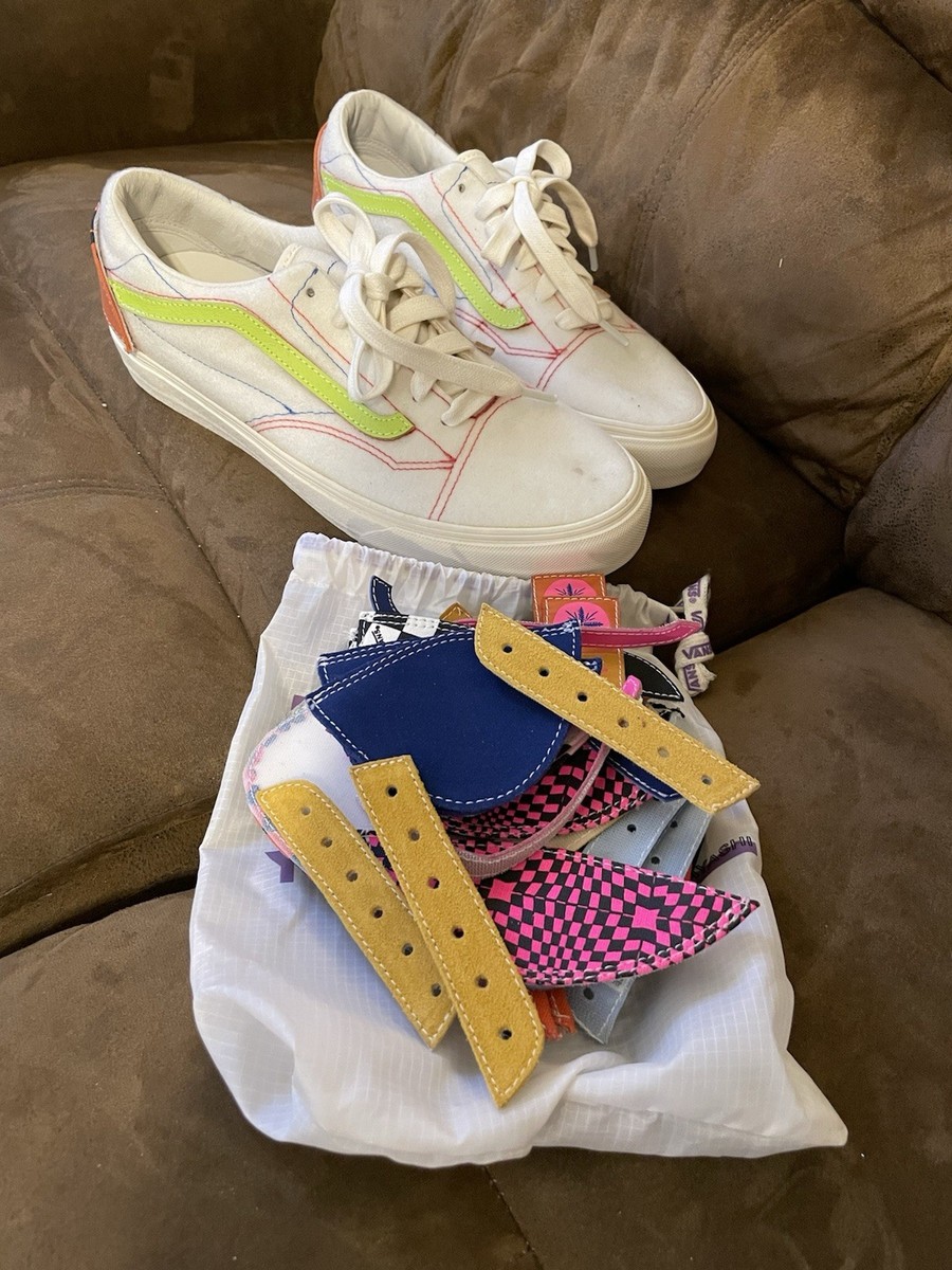 Vans x Taka Hayashi DIY Lo Vault LX Marshmallow Multi Mens  display picture 3