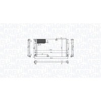 Magneti Marelli KÜHler MotorkÜHlung Passend FüR Renault Kangoo | 350213213400