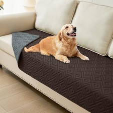 Waterproof Dog Blanket, Soft Pet Bed Blankets, 30x80 Inch Chocolate dark Grey