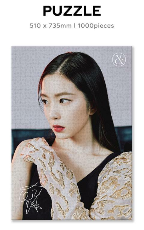Red Velvet IRENE & SEULGI MONSTER OFFICIAL PUZZLE PACKAGE + POSTER
