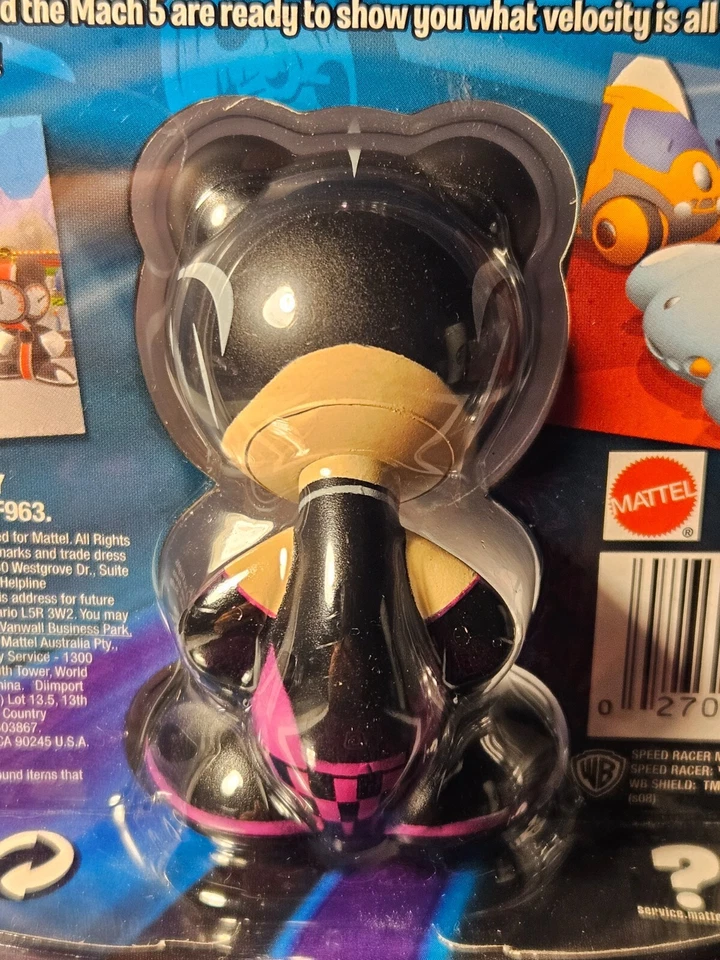 Figura de juego de computadora Funkeys Speed Racer Trixie Quest Mattel nueva en caja 2007 Foto 4 de 4