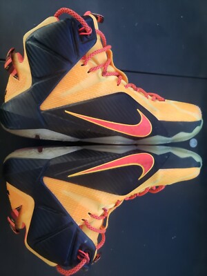 lebron 12 orange