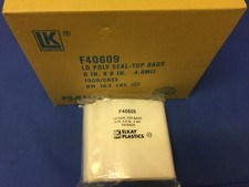 6 x 9 Elkay Plastic HD Zip Seal Lock Top Reclosable Clear Poly Bags 4Mil 4 Mil