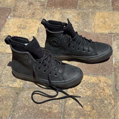Converse Chuck Taylor All Star Waterproof Hi Men's Shoes Black