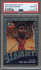 2023 Donruss Optic Zion Williamson - SLAMMY! - CASE HIT - PSA 10 GEM MT