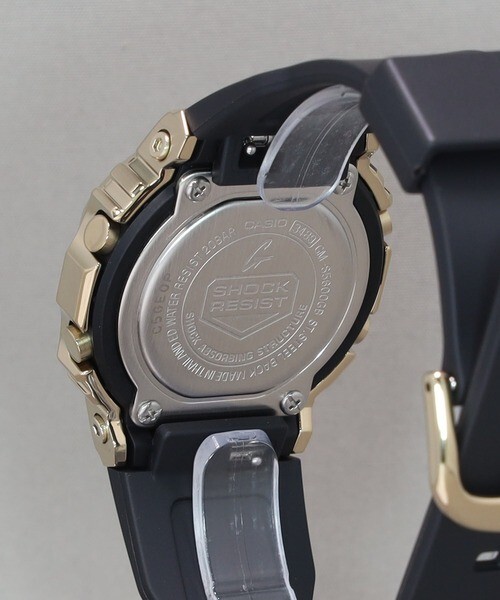 CASIO G-SHOCK GM-S5600GB-1JF Metal Covered Gold Black Watch CASIO G-SHOCK GM-S5600GB-1JF Metal Covered Gold Black Watch