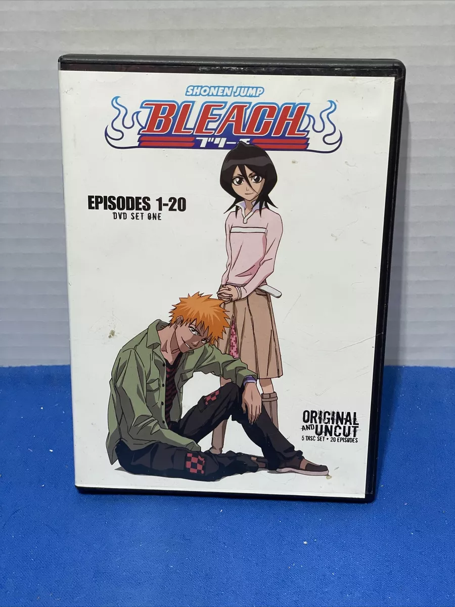 Bleach DVD Set 1 The Substitute (Hyb) (Eps 120), quantos eps tem
