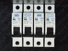 British General BG CUMB type MCB B type 6kA SP Miniature Circuit Breaker Fuse