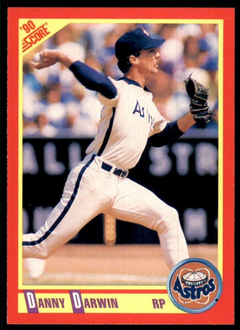 1990 Score Danny Darwin Baseball Cards #402