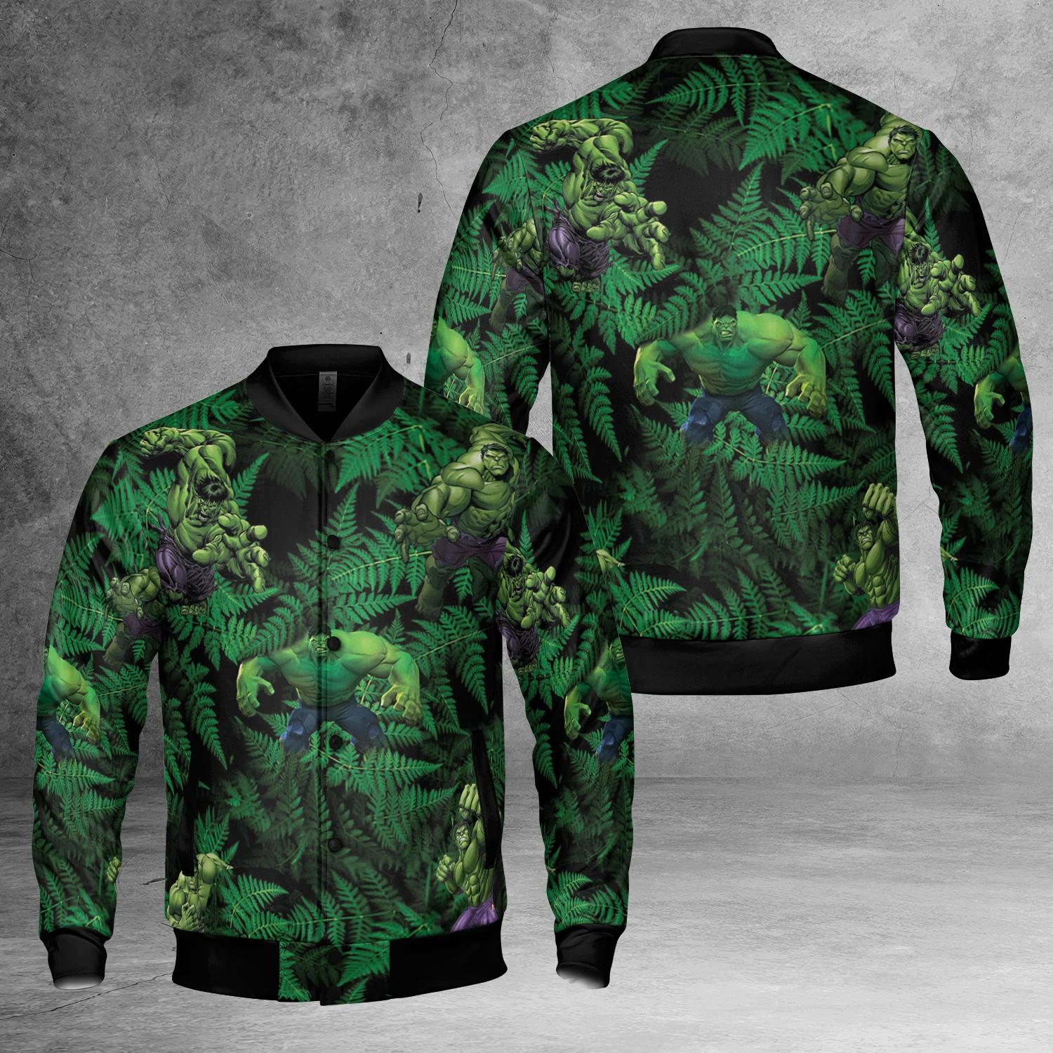 The Incredible Hulk Giant Hero Superpower Green Superhero Jacket