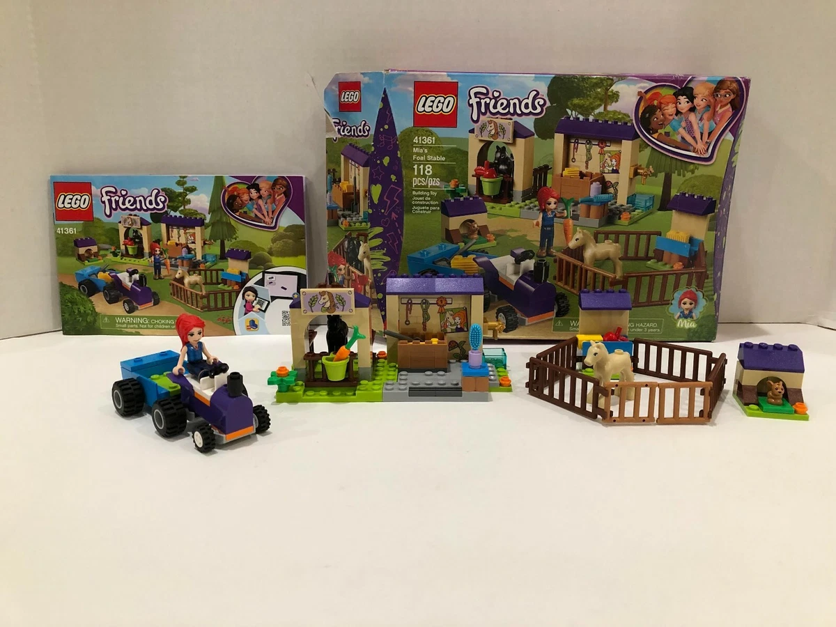 Lego mia's foal stable instructions sale